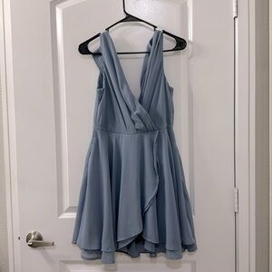 Windsor Chiffon Skater Dress, Size Medium EUC.